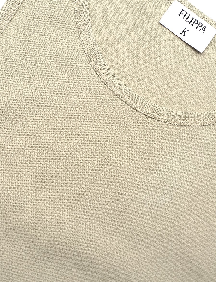 Filippa K - Fine Rib Tank - Ärmellose tops - light green - 5