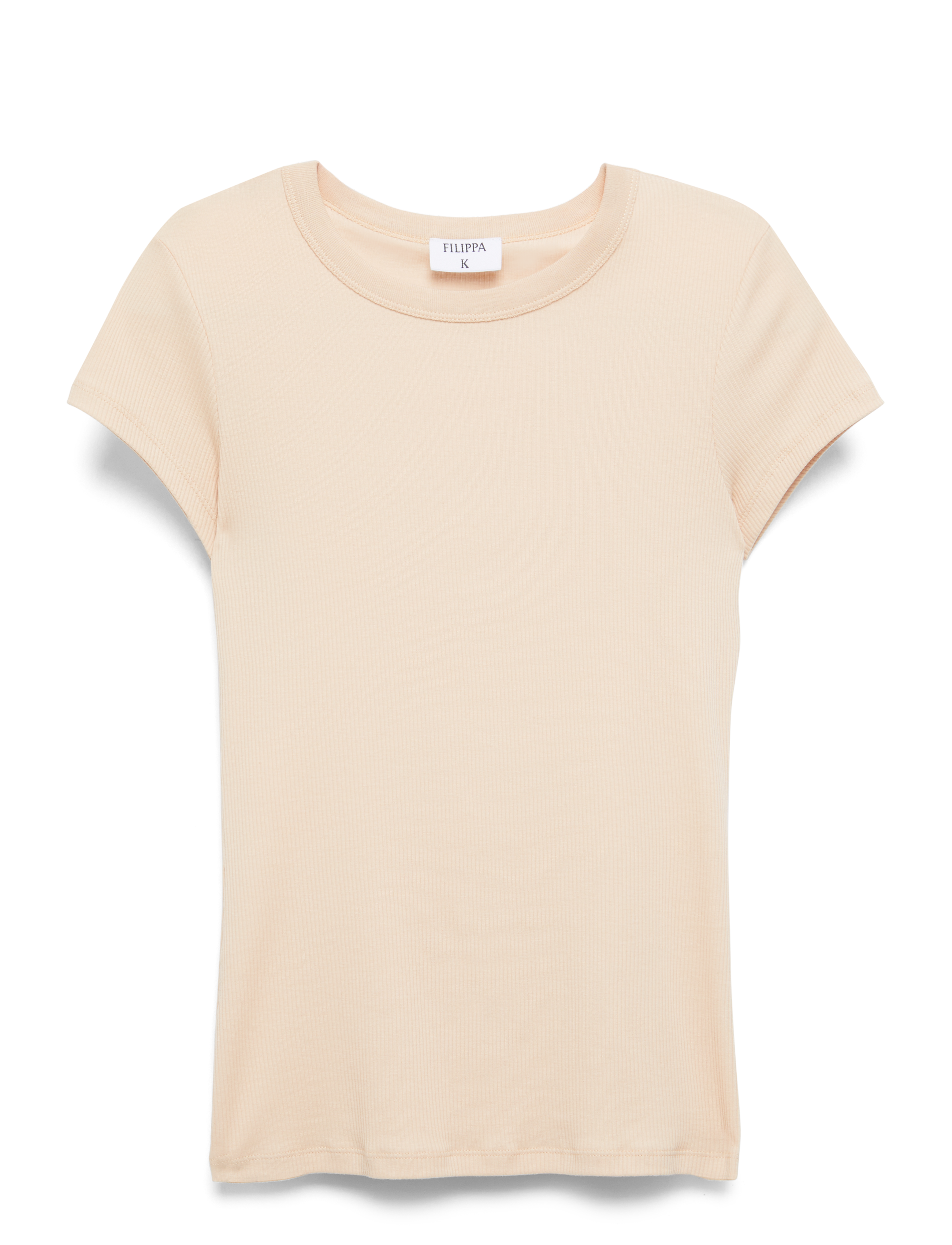 Filippa K - Fine Rib Tee - dusty pink - 1