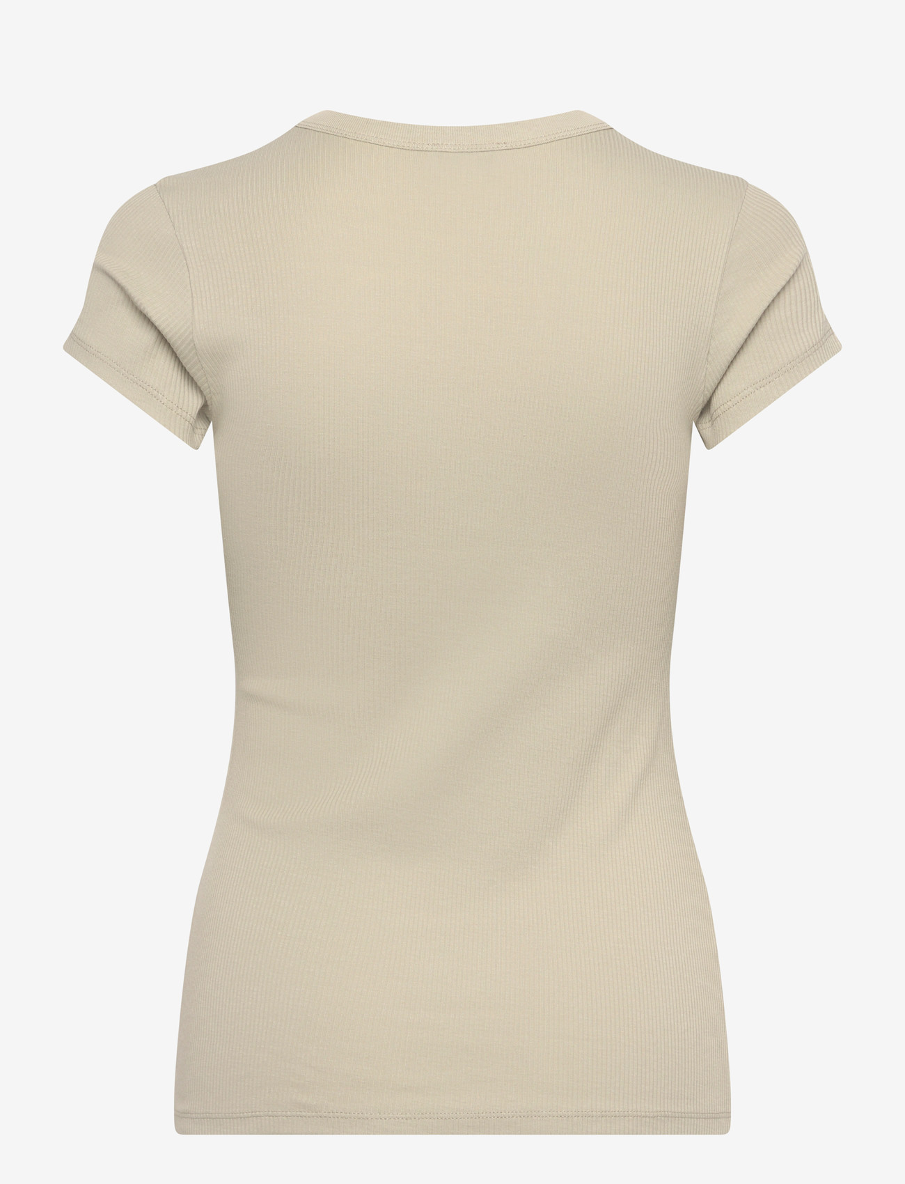 Filippa K - Fine Rib Tee - t-shirts - light green - 1