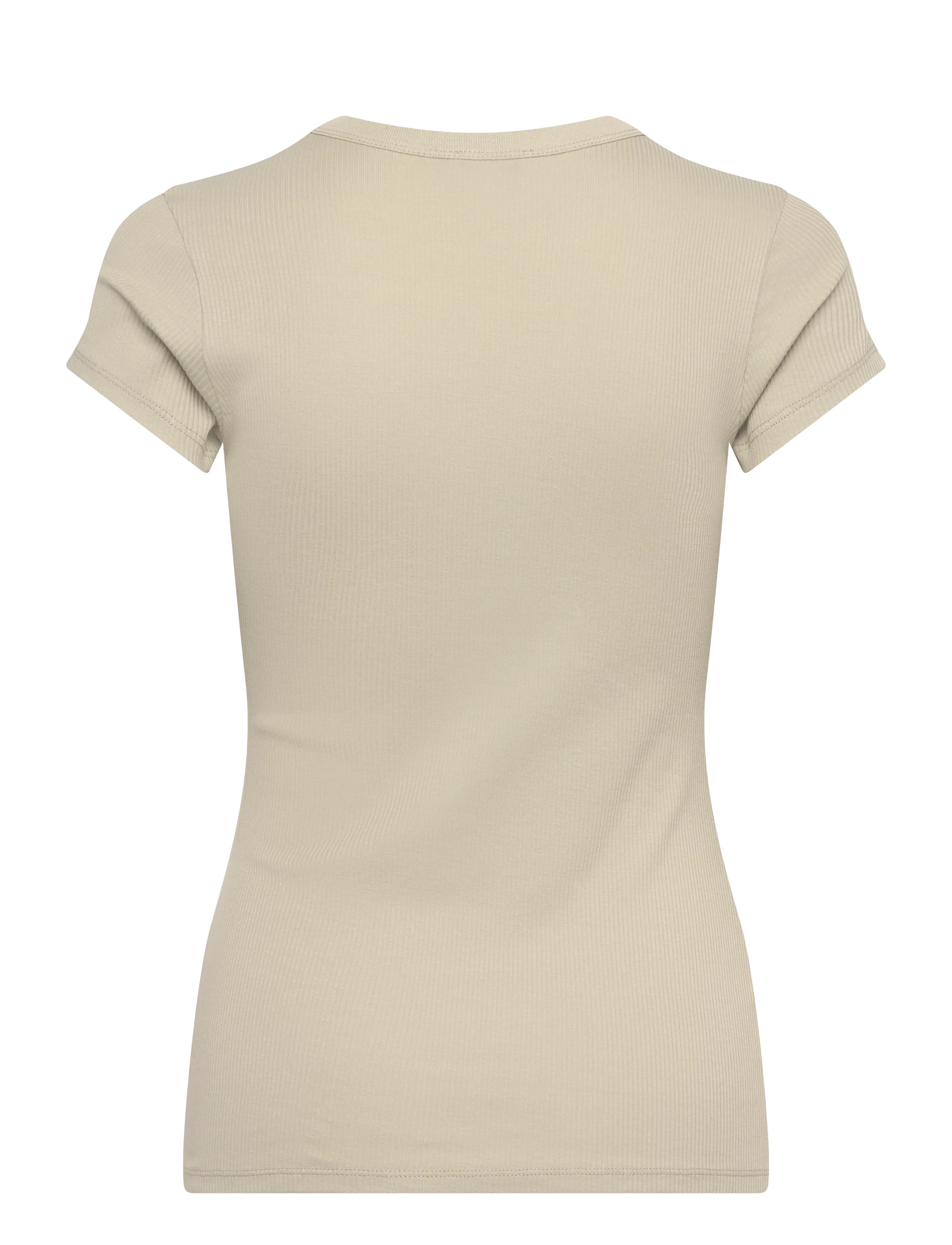 Filippa K - Fine Rib Tee - t-shirts & tops - light green - 2