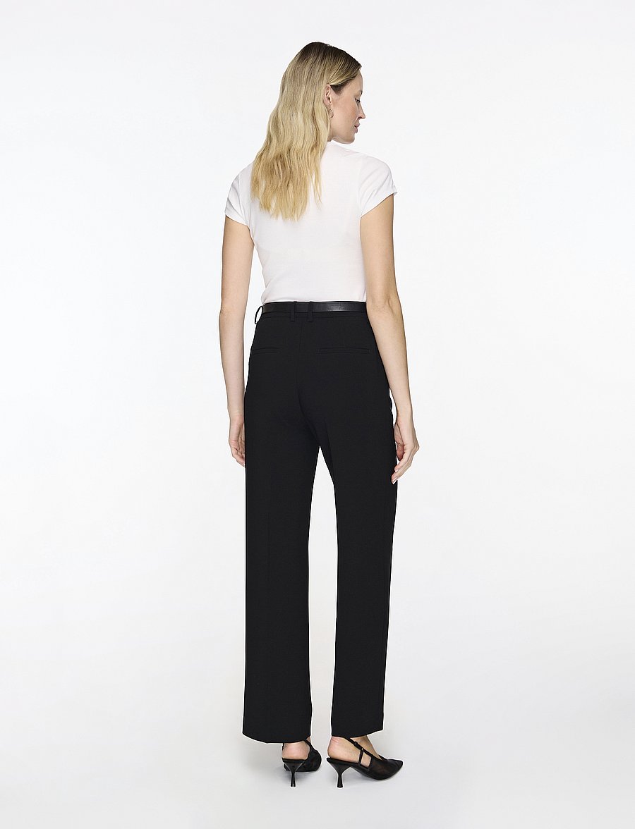 Filippa K - Fine Rib Tee - t-shirts - white - 4