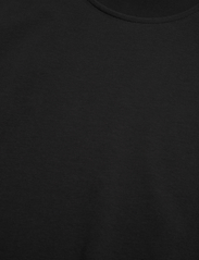 Filippa K - Cotton Stretch Elbow Sleeve - t-shirts - black - 2