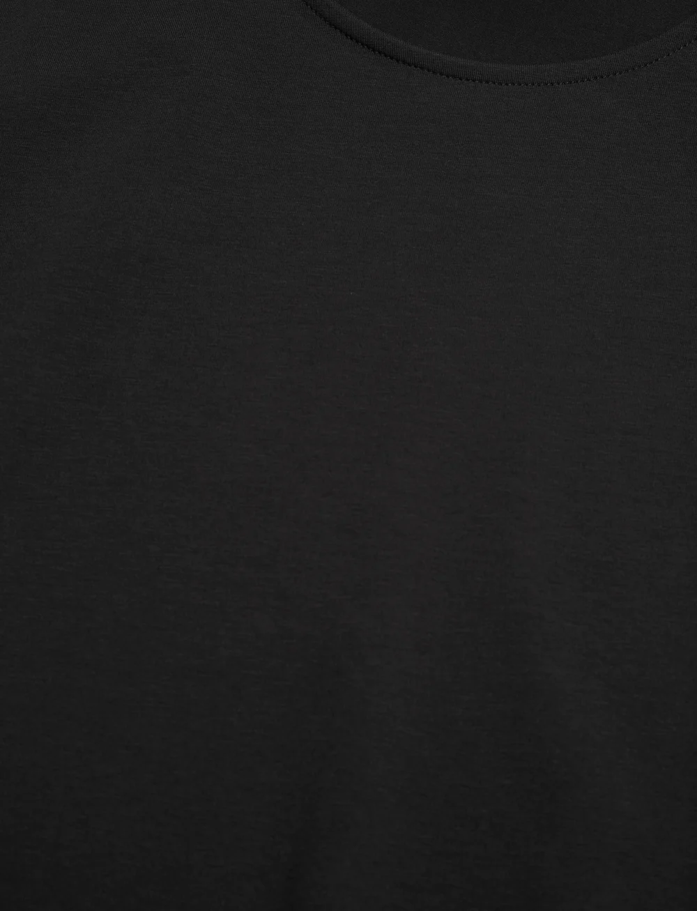 Filippa K - Cotton Stretch Elbow Sleeve - t-shirts - black - 2