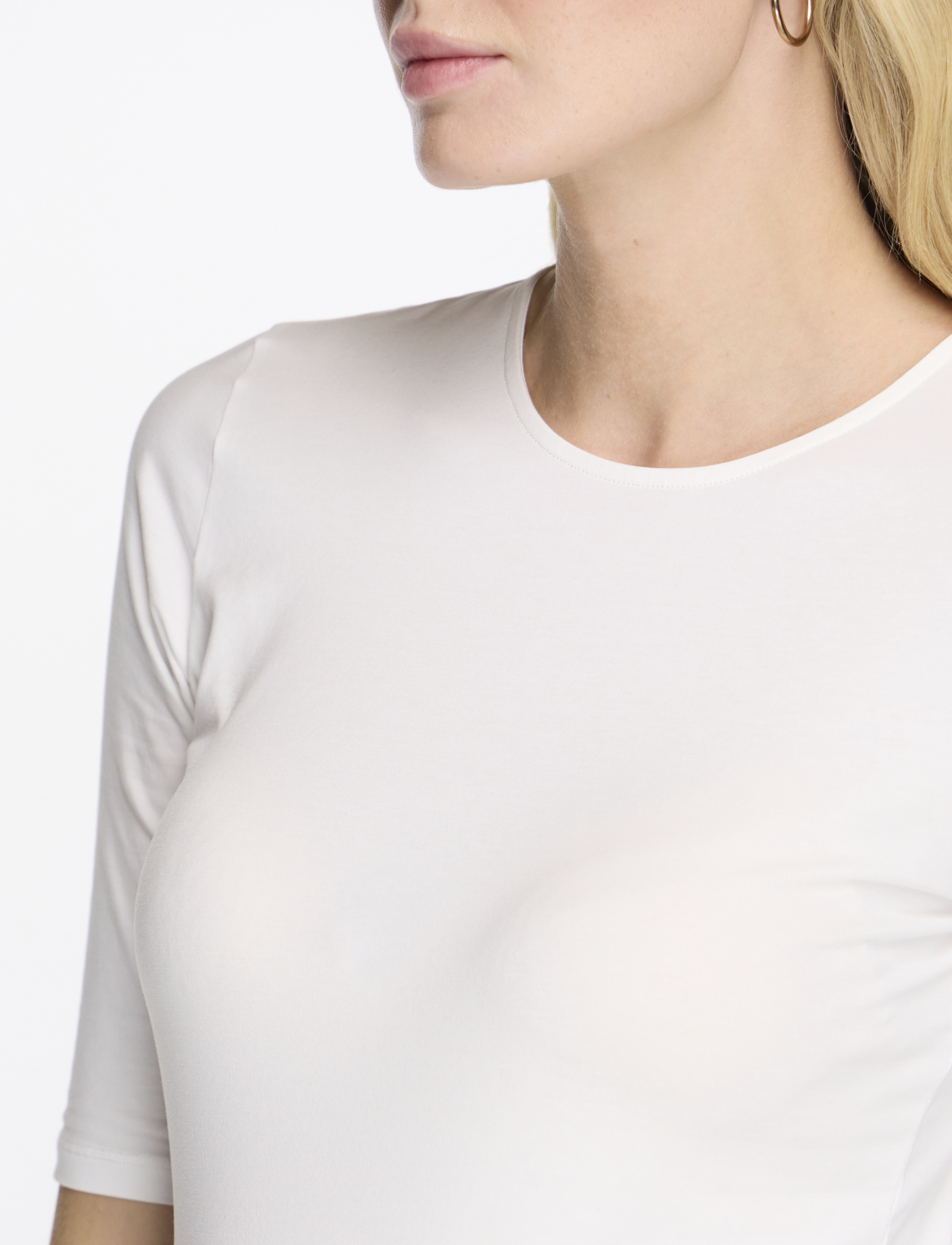 Filippa K Cotton Stretch Elbow Sleeve blusar dam – bild 6