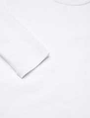Filippa K - Cotton Stretch Long Sleeve - t-paidat & topit - white - 2