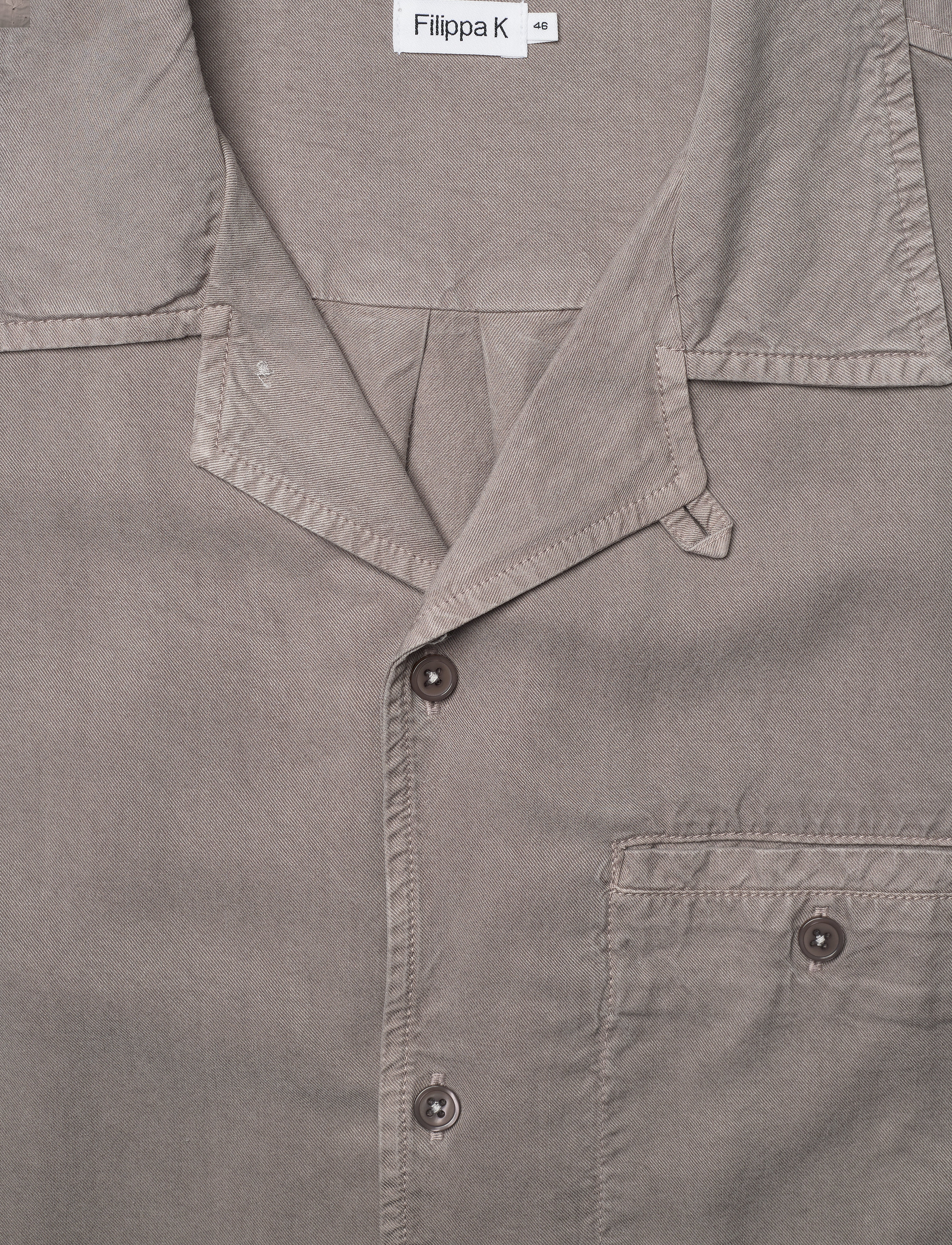 Filippa K - M. Charlie Tencel Shirt - light taup - 2