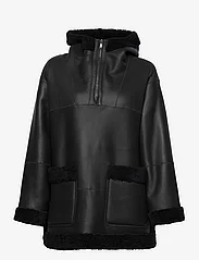 Filippa K - Veda Hooded Anorak - spring jackets - black - 0