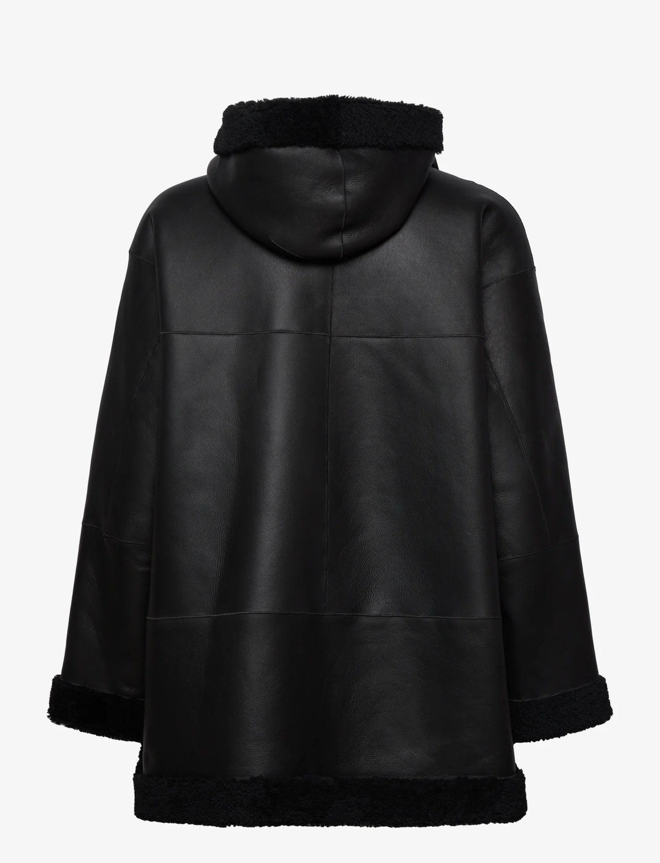 Filippa K - Veda Hooded Anorak - spring jackets - black - 1