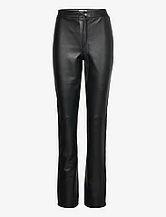 Filippa K - Cassidy Leather Trouser - juhlamuotia outlet-hintaan - black - 0