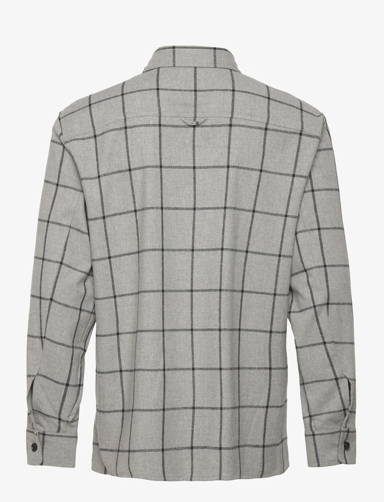 Filippa K - M. Remy Check Overshirt - mężczyźni - grey/black - 1