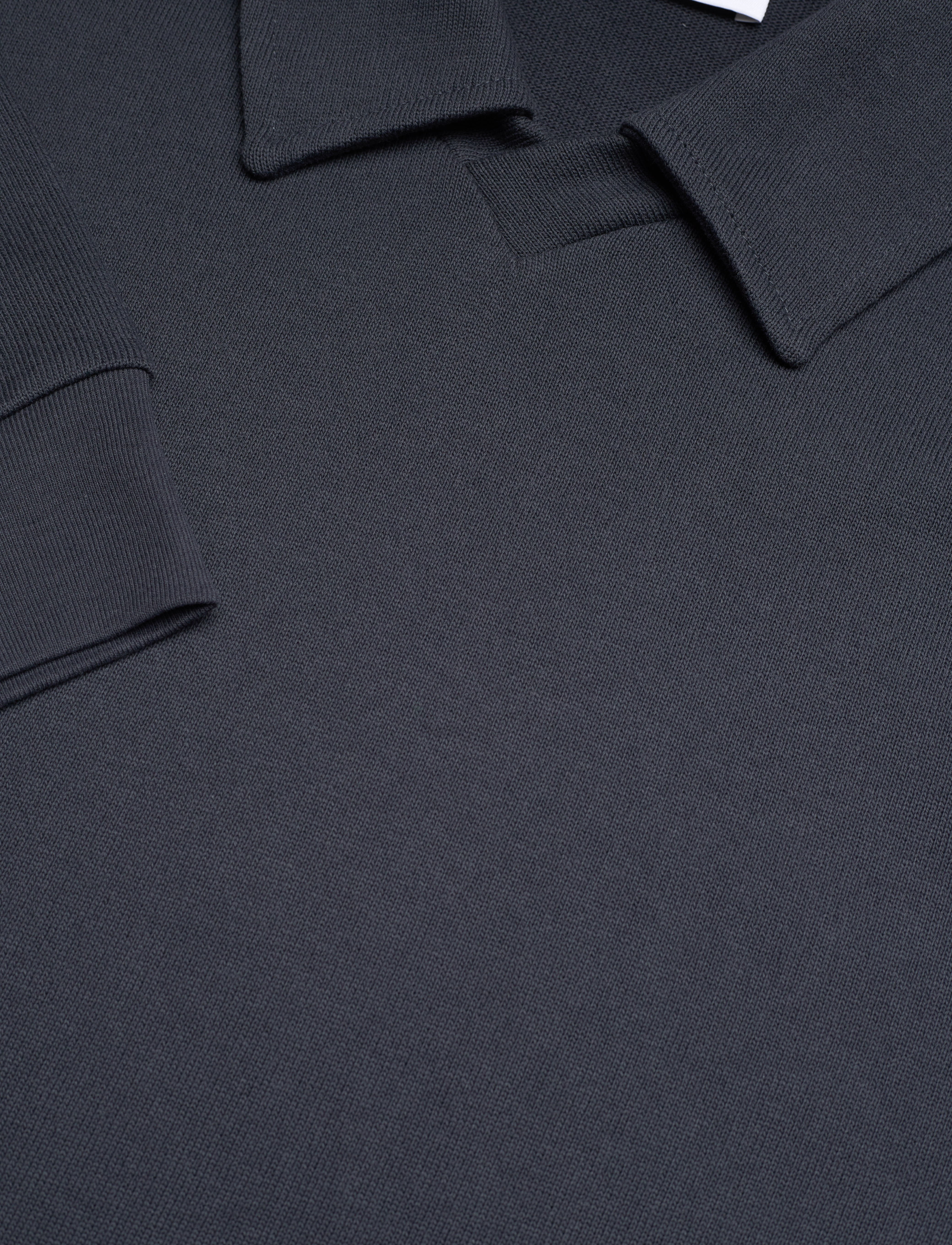 Filippa K - M. Bradley Rugby Sweatshirt - storm blue - 2