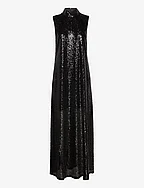 Aspen Sequin Dress - ASH GREY