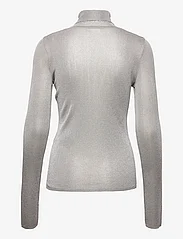 Filippa K - Caroline Turtleneck Top - džemperi ar augstu apkakli - grey lurex - 1
