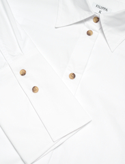 Filippa K - Joelle Shirt - pitkähihaiset paidat - white - 2