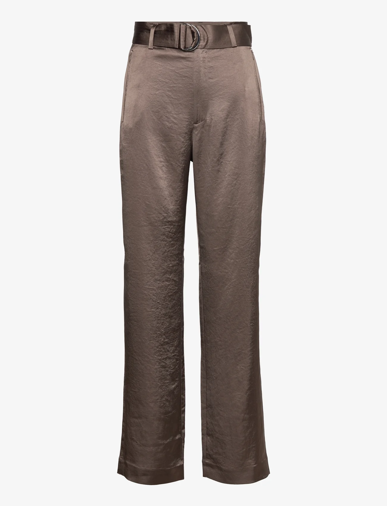 Filippa K - Nera Trouser - bikses ar taisnām starām - mole grey - 0