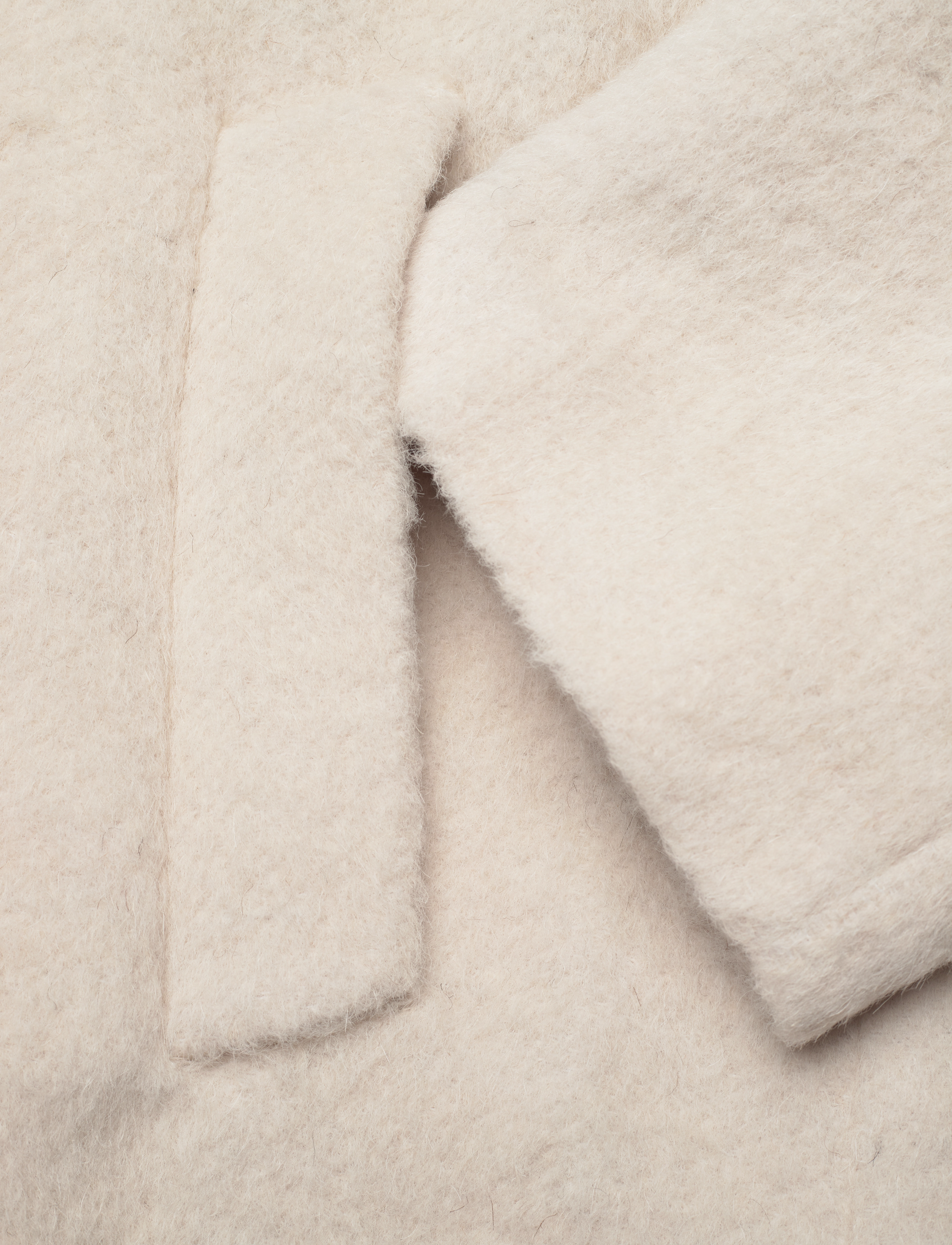 Filippa K - Ayla Hairy Coat - ivory - 3