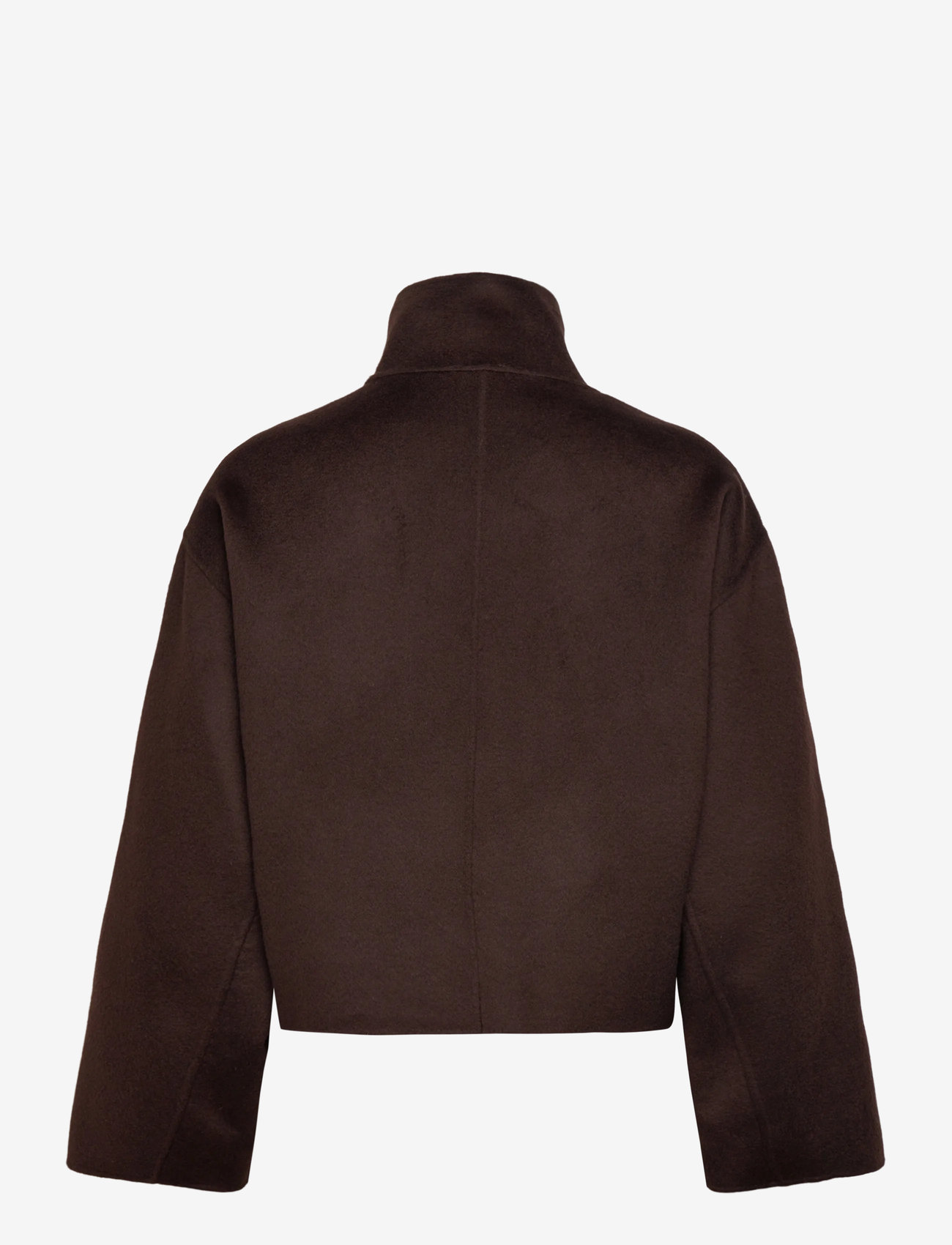 Filippa K - Dafina Jacket - uldjakker - dark chocolate - 1