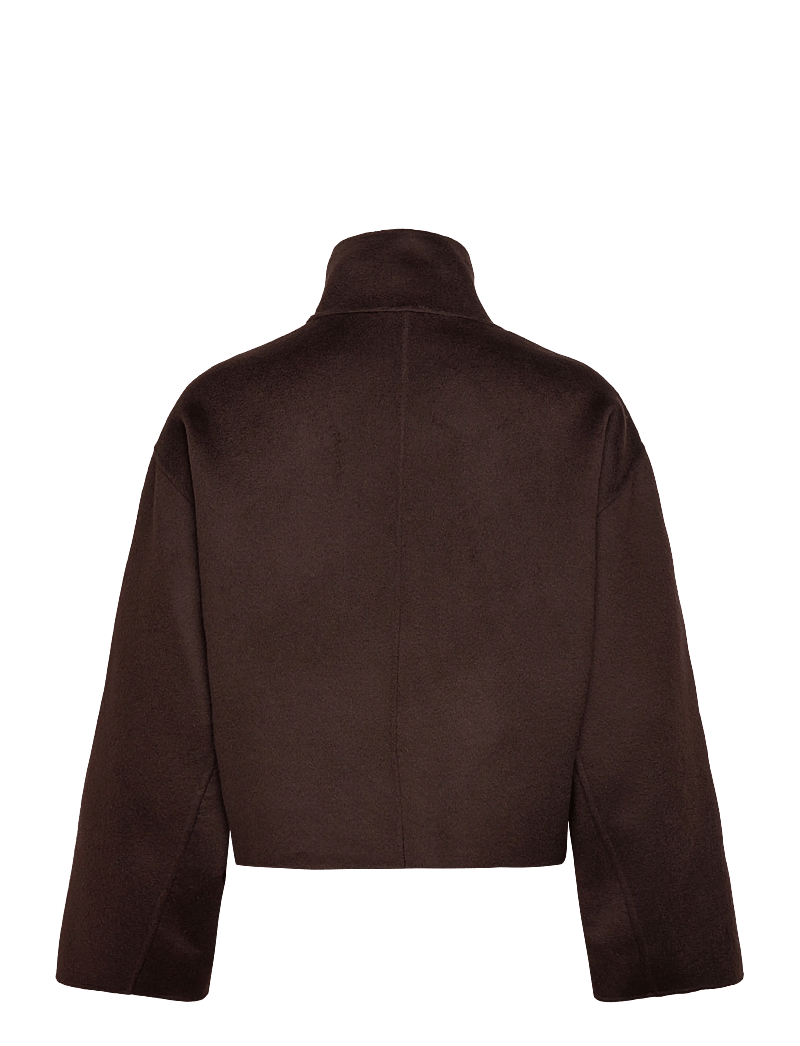 Filippa K - Dafina Jacket - uldjakker - dark chocolate - 1