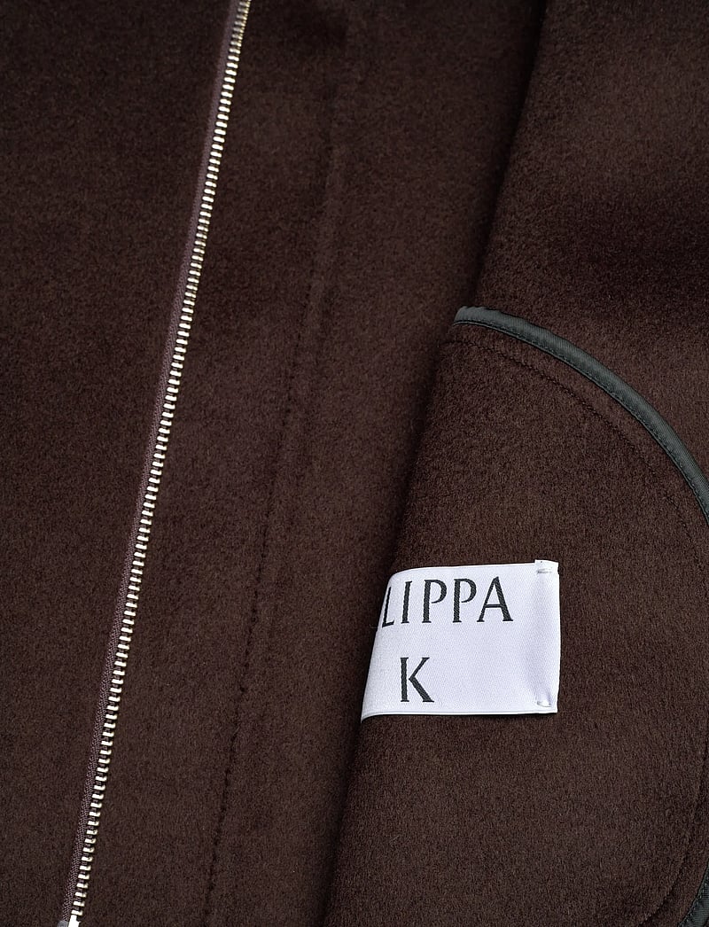 Filippa K - Dafina Jacket - uldjakker - dark chocolate - 5