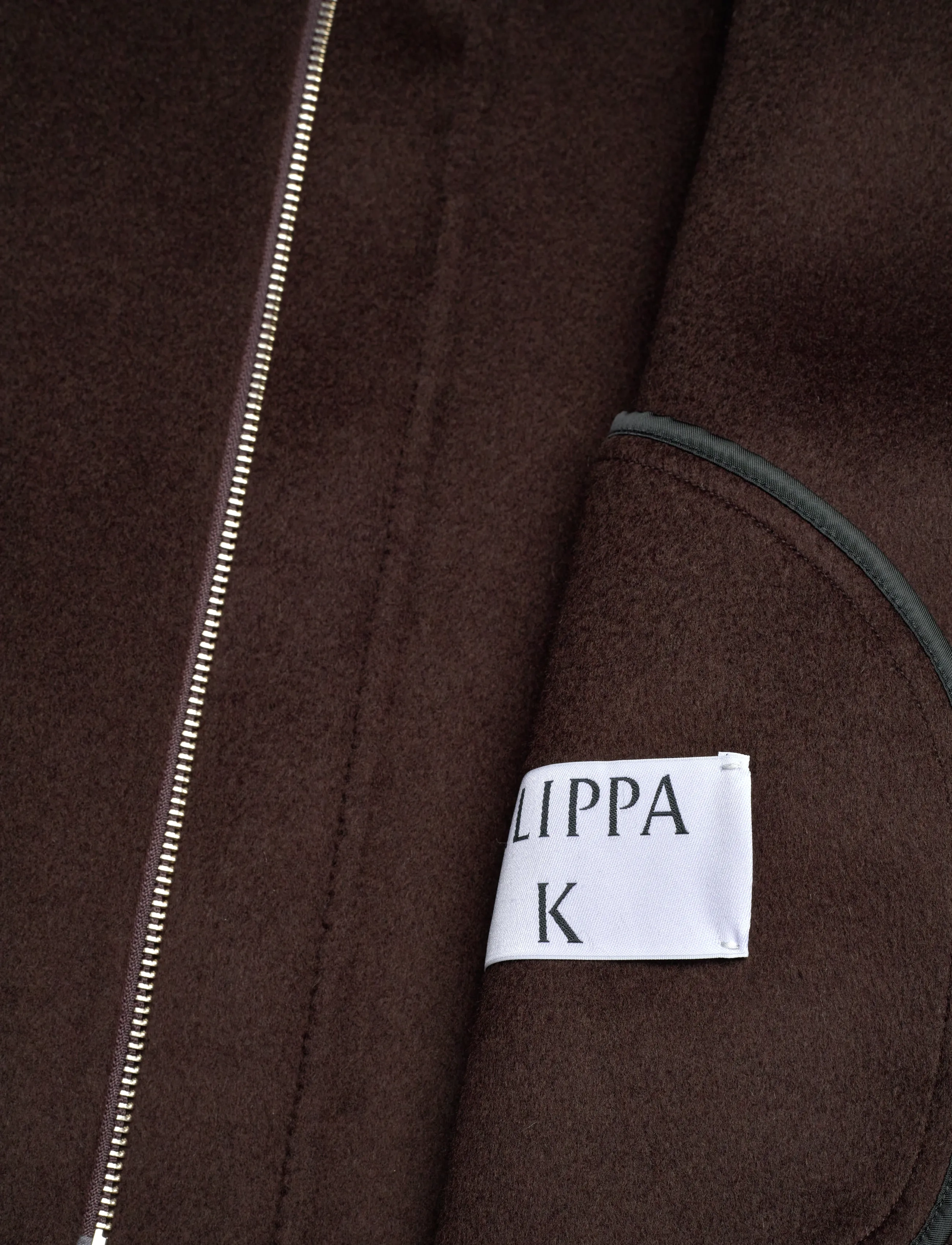 Filippa K - Dafina Jacket - ulkovaatteet - dark chocolate - 5