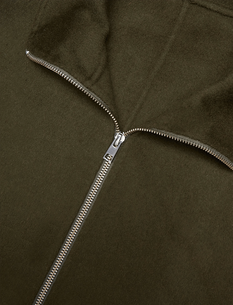 Filippa K - Dafina Jacket - uldjakker - dark moss green - 2