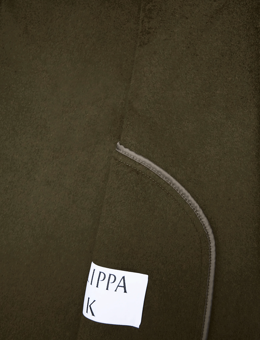 Filippa K - Dafina Jacket - uldjakker - dark moss green - 4