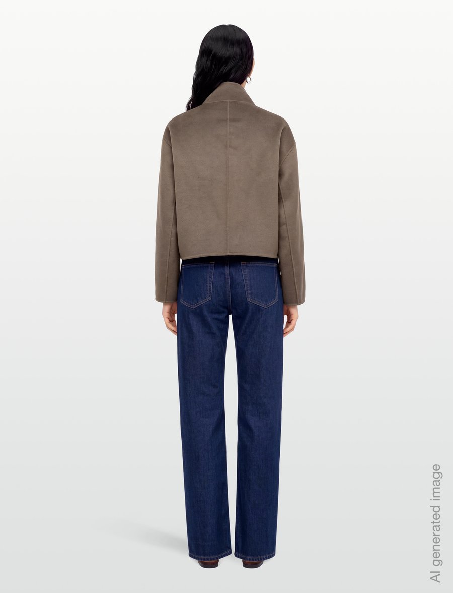 Filippa K - Dafina Jacket - wolljacken - taupe brown - 4