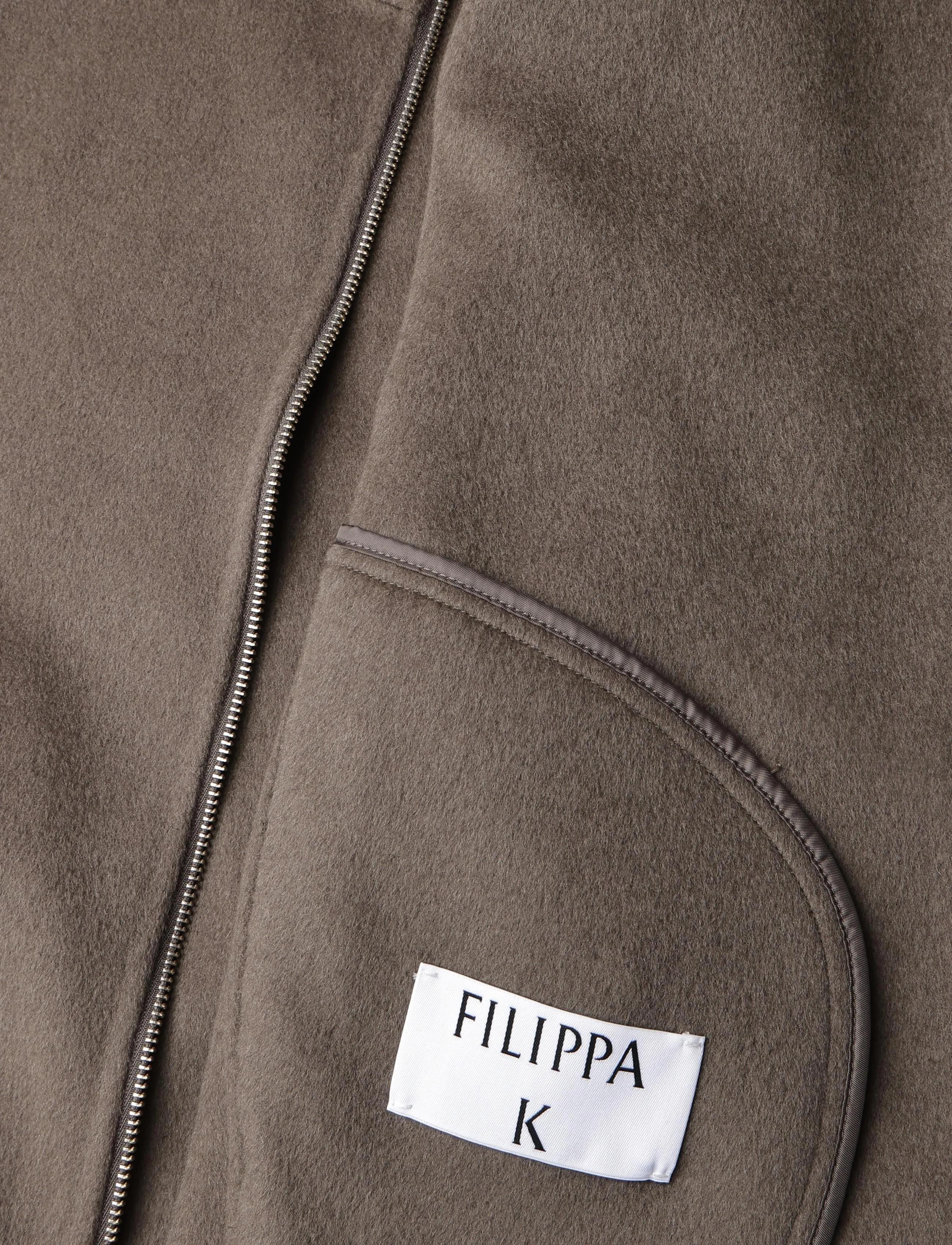 Filippa K - Dafina Jacket - wolljacken - taupe brown - 4