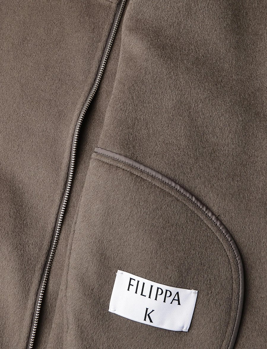 Filippa K - Dafina Jacket - wolljacken - taupe brown - 4
