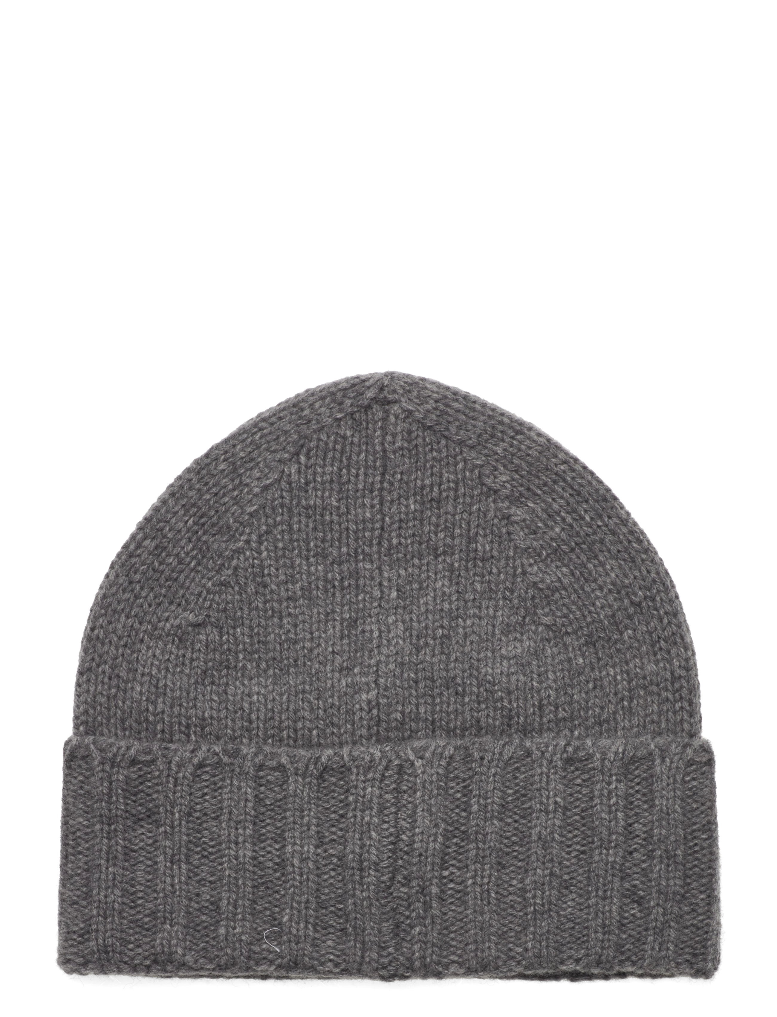 Filippa K - Cashmere Blend Hat - mid grey m - 1