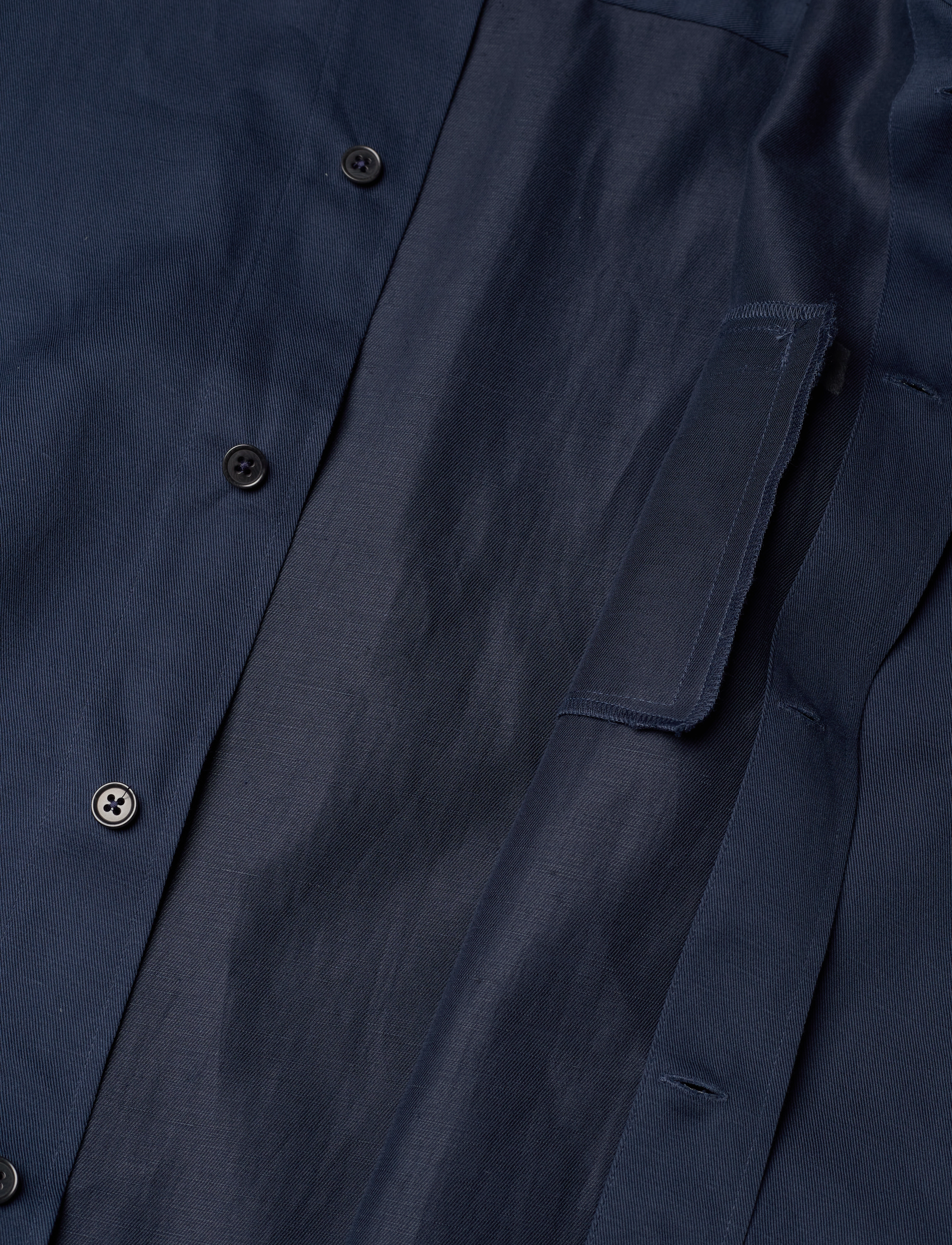 Filippa K - M. Matt Linen Overshirt - navy - 3