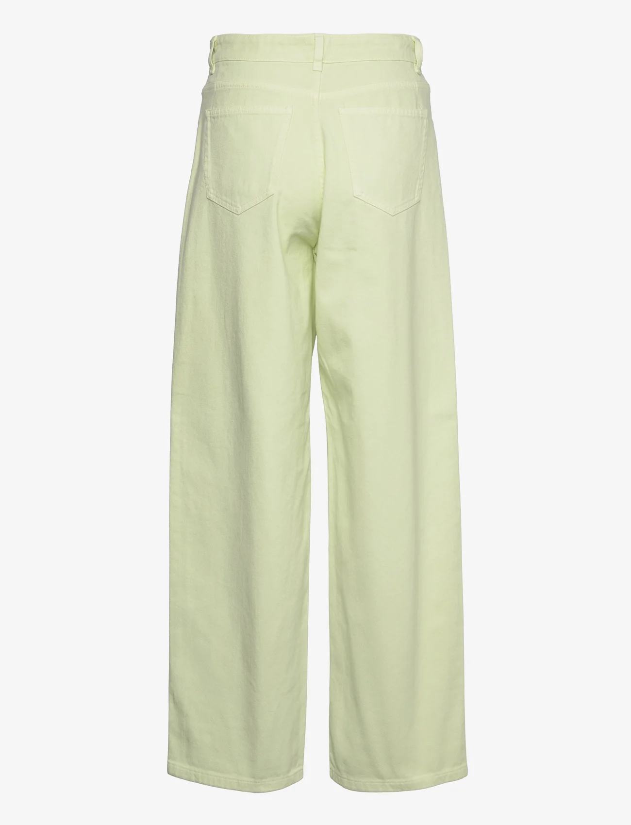 Filippa K - Viana Jean - hosen mit weitem bein - pale green - 1