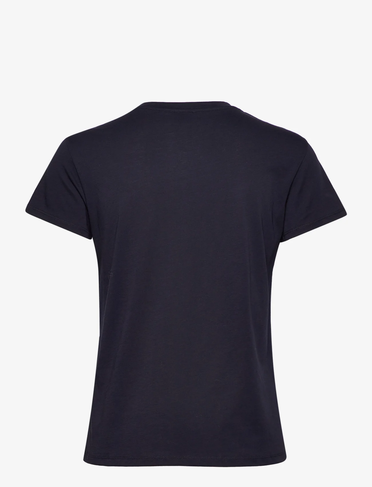 Filippa K - Soft Cotton Tee - t-shirts - navy - 1