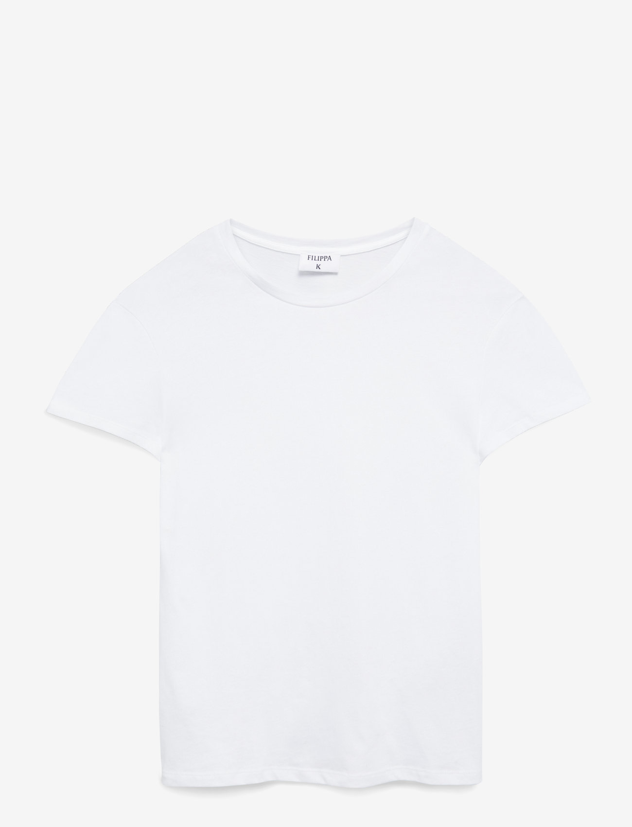 Filippa K - Soft Cotton Tee - t-shirts - white - 1