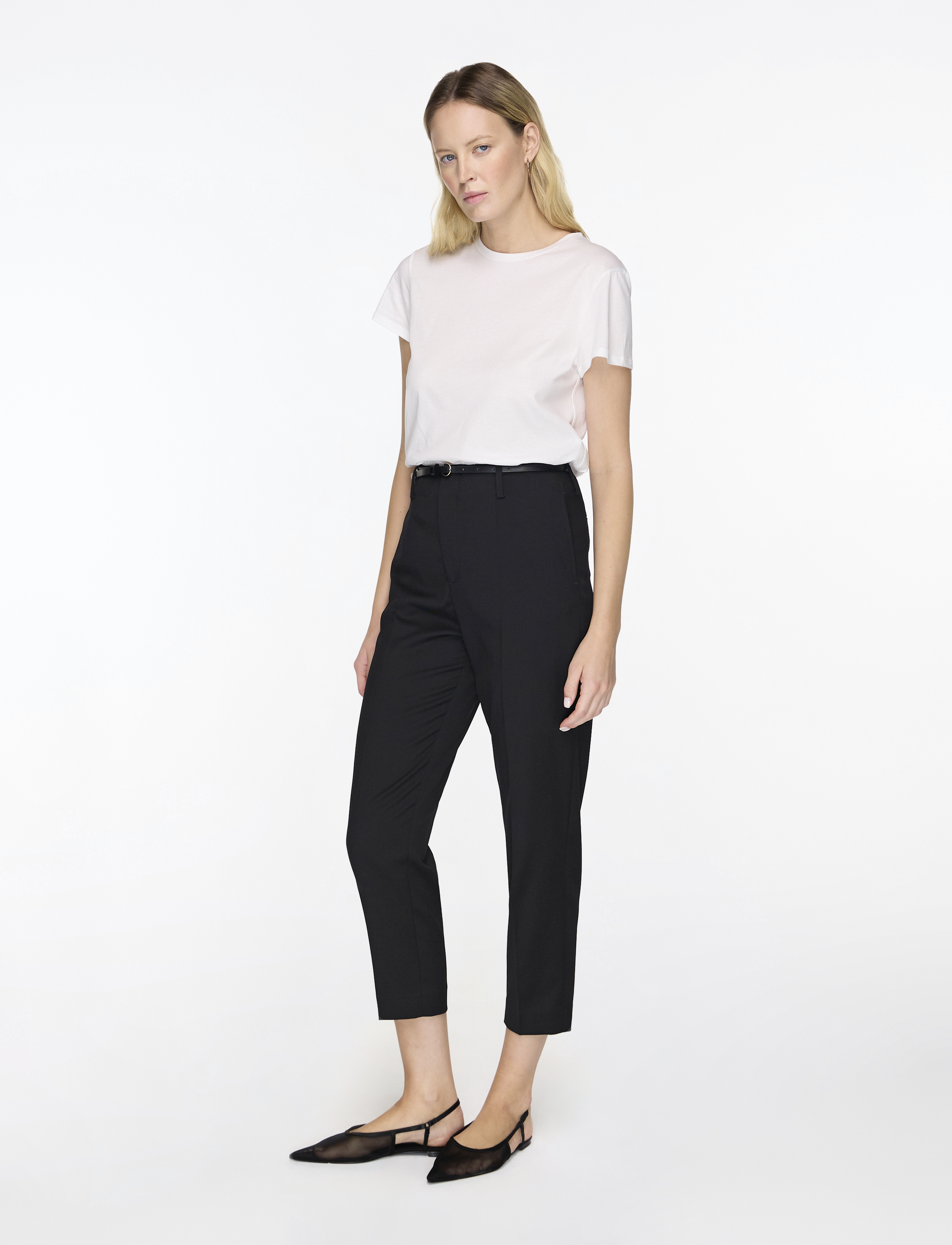 Filippa K - Soft Cotton Tee - t-shirts & tops - white - 3