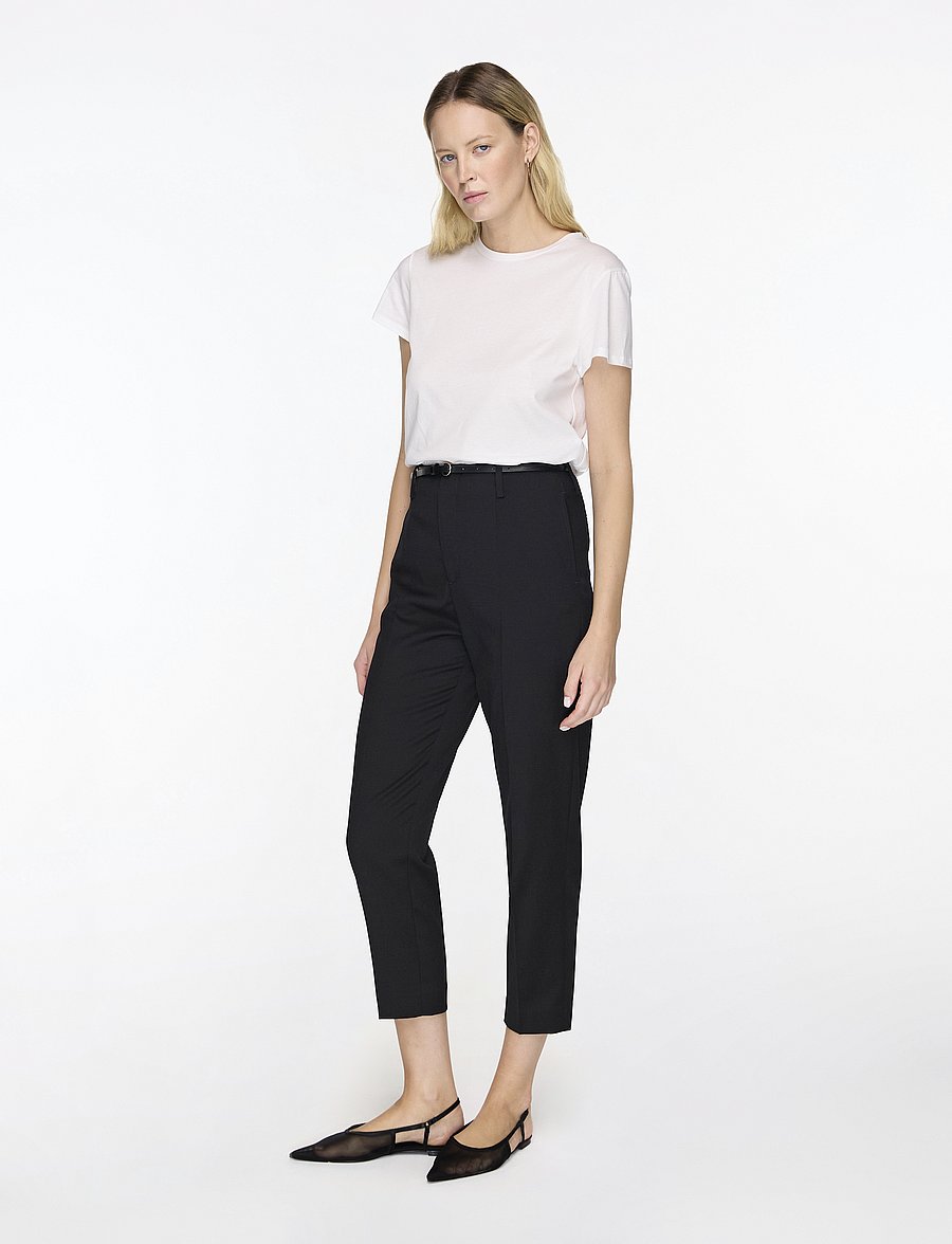 Filippa K - Soft Cotton Tee - t-shirts & tops - white - 3