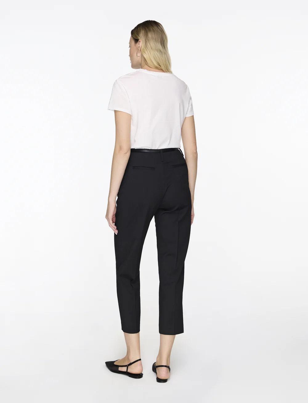 Filippa K - Soft Cotton Tee - t-shirts - white - 4