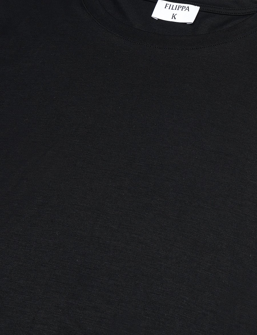 Filippa K - Elena Tee - t-shirts - black - 2