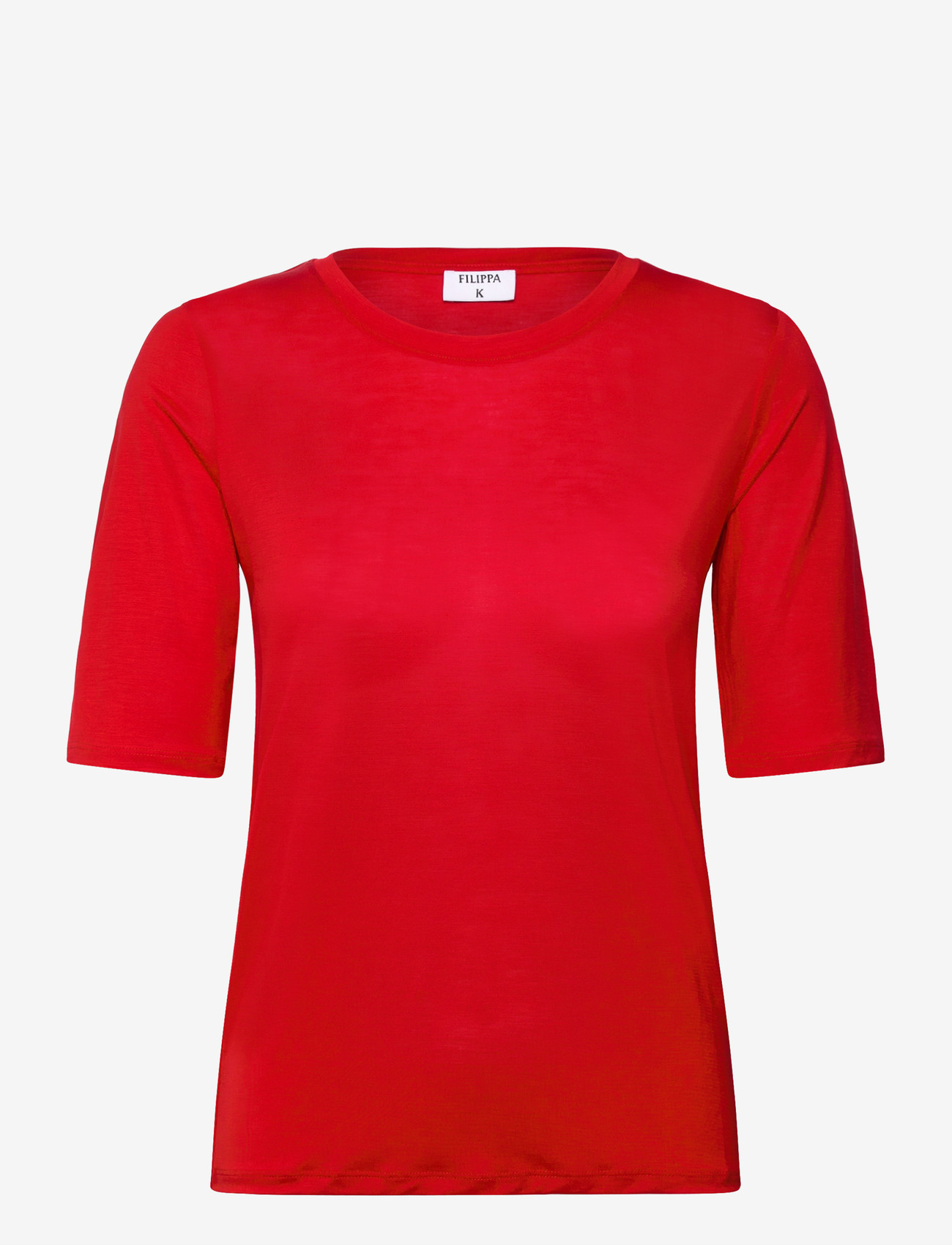 Filippa K - Elena Tee - t-shirts - bright red - 0