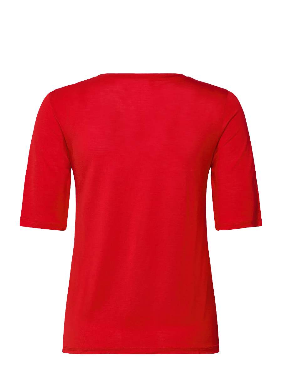 Filippa K - Elena Tee - t-shirts & tops - bright red - 2
