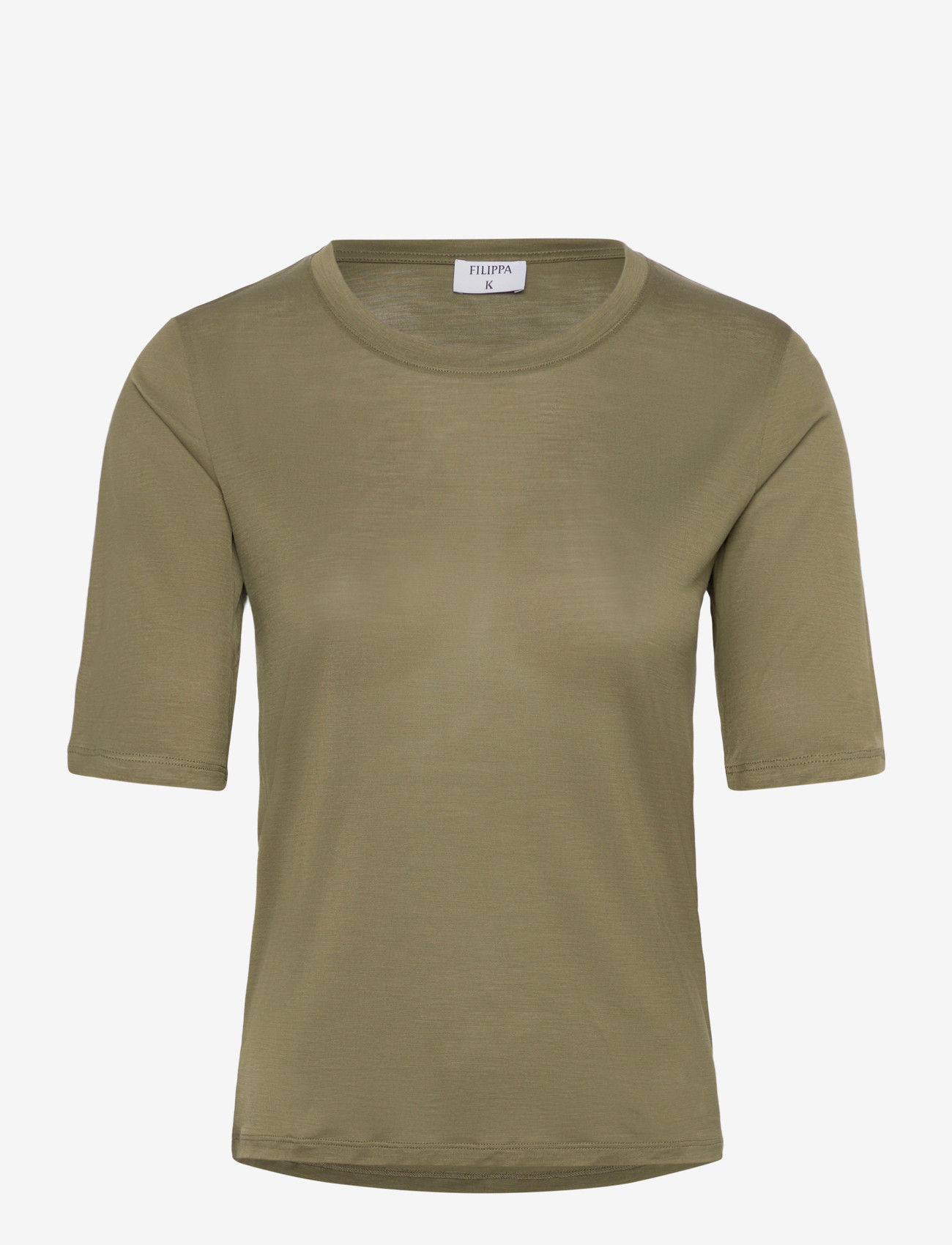 Filippa K - Elena Tee - t-shirts - laurel green - 0
