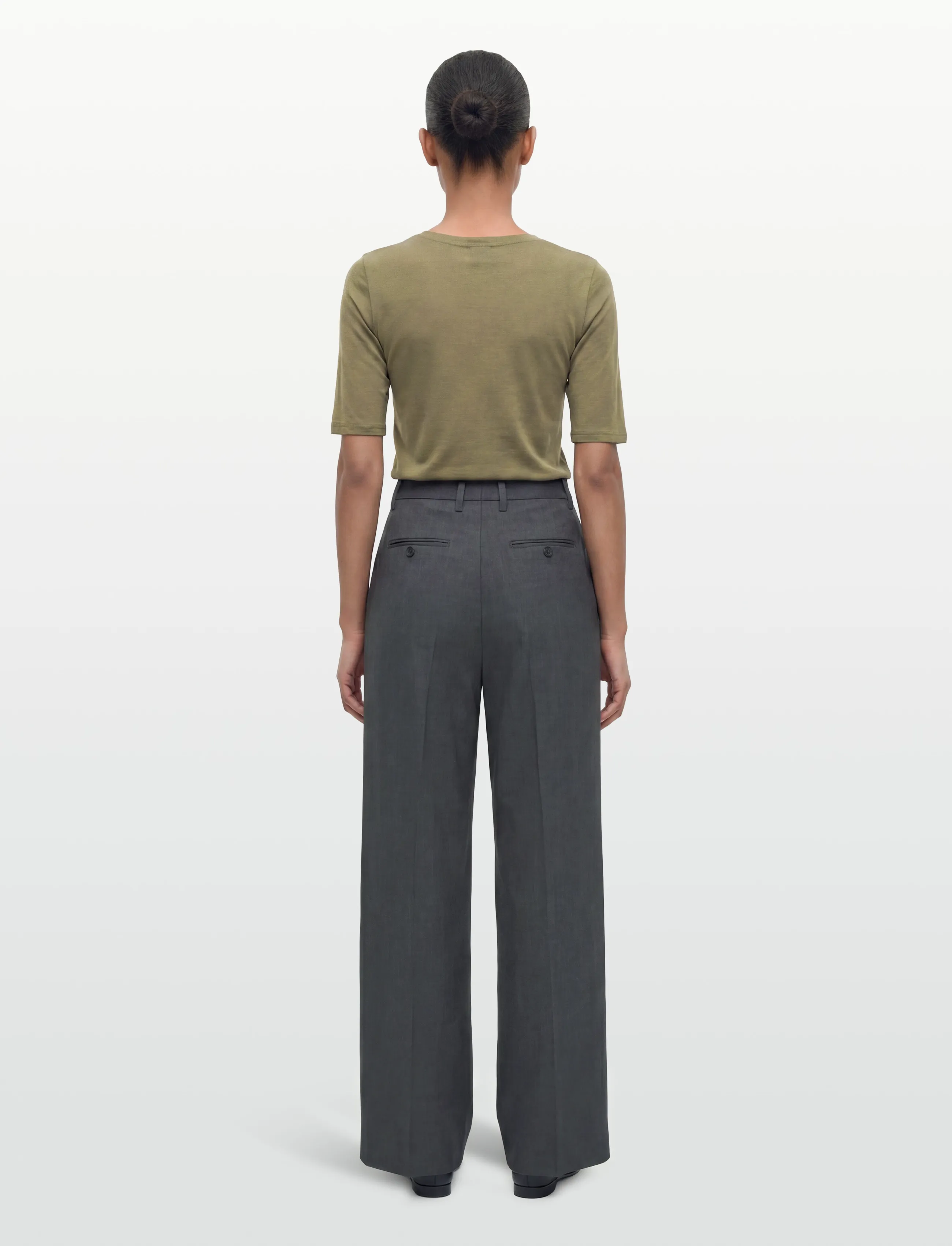 Filippa K - Elena Tee - t-shirts - laurel green - 4