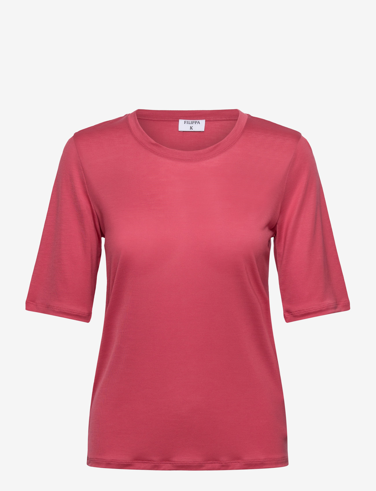 Filippa K - Elena Tee - herbstliche kleidung - light rasp - 0