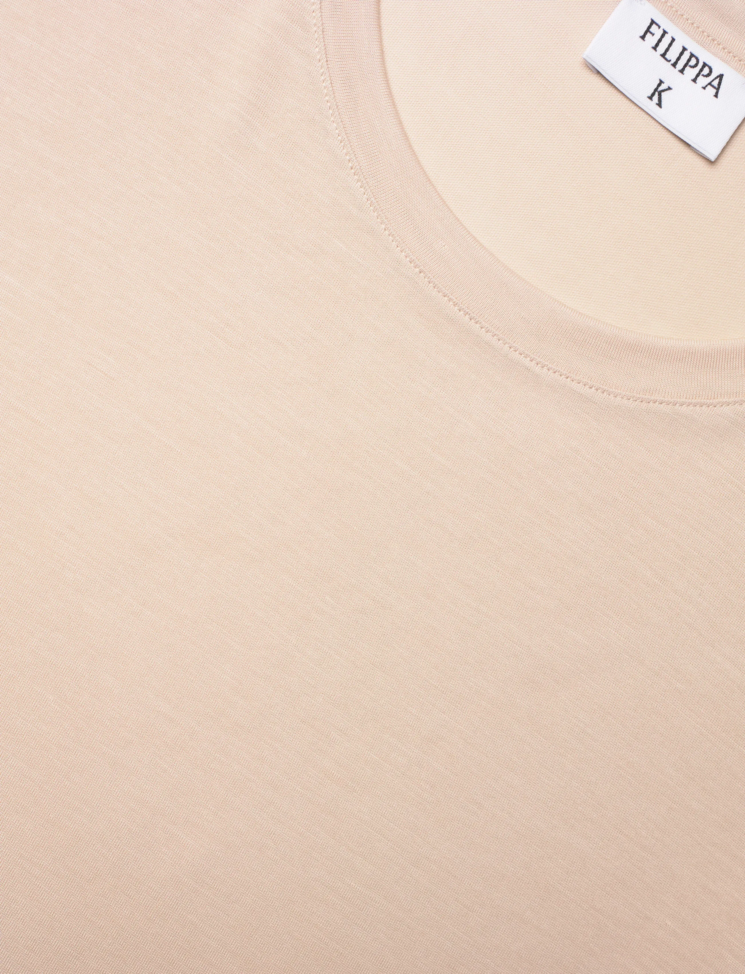 Filippa K - Elena Tee - t-shirts - pearl beige - 5