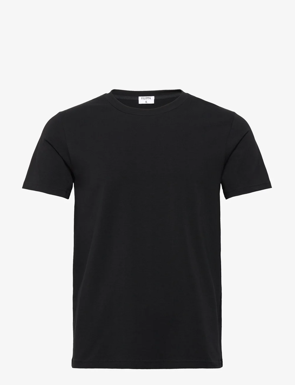 Filippa K - Stretch Cotton Tee - t-shirts - black - 0