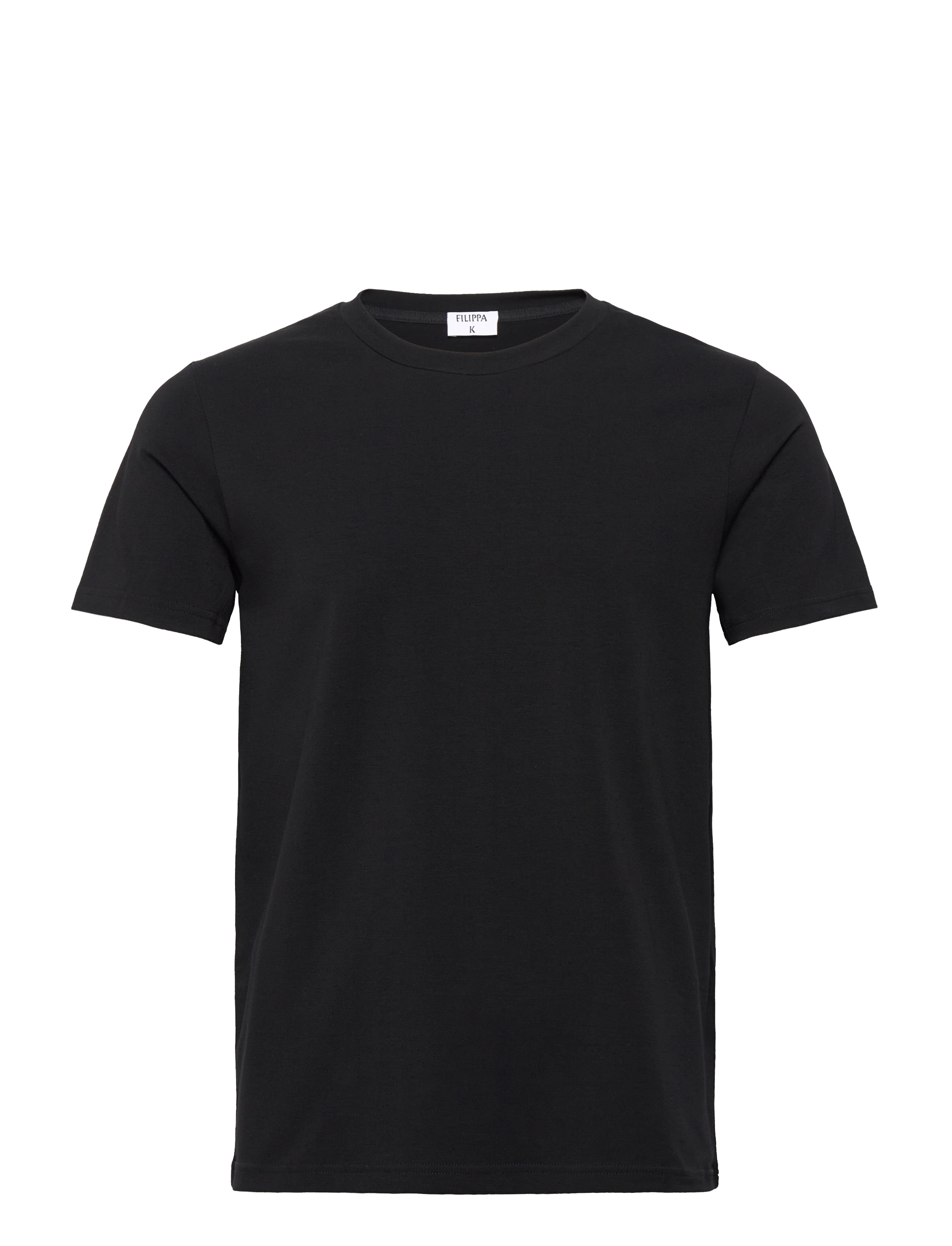 Filippa K Stretch Cotton Tee - Deals - BLACK / black