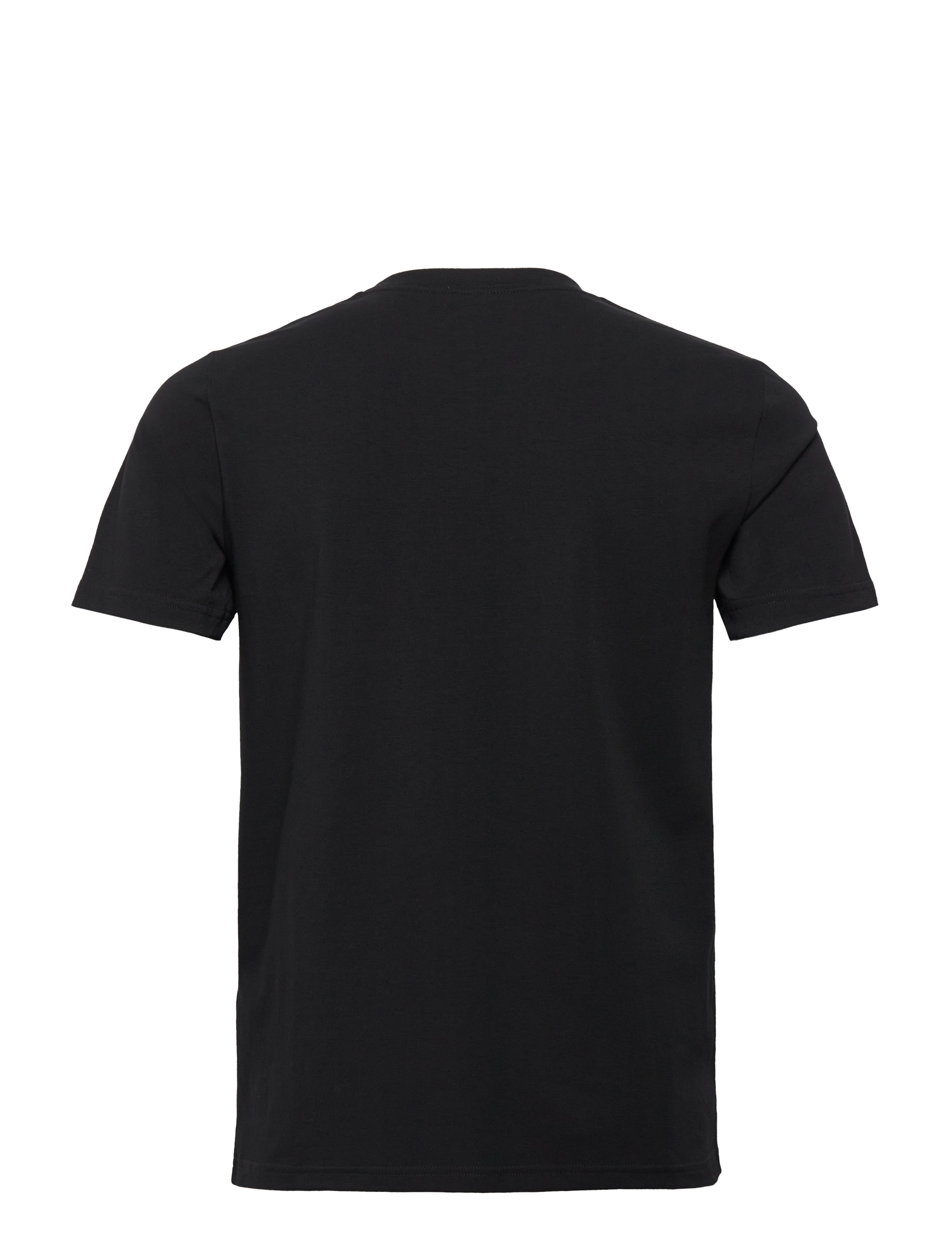 Filippa K - Stretch Cotton Tee - kortärmade t-shirts - black - 1