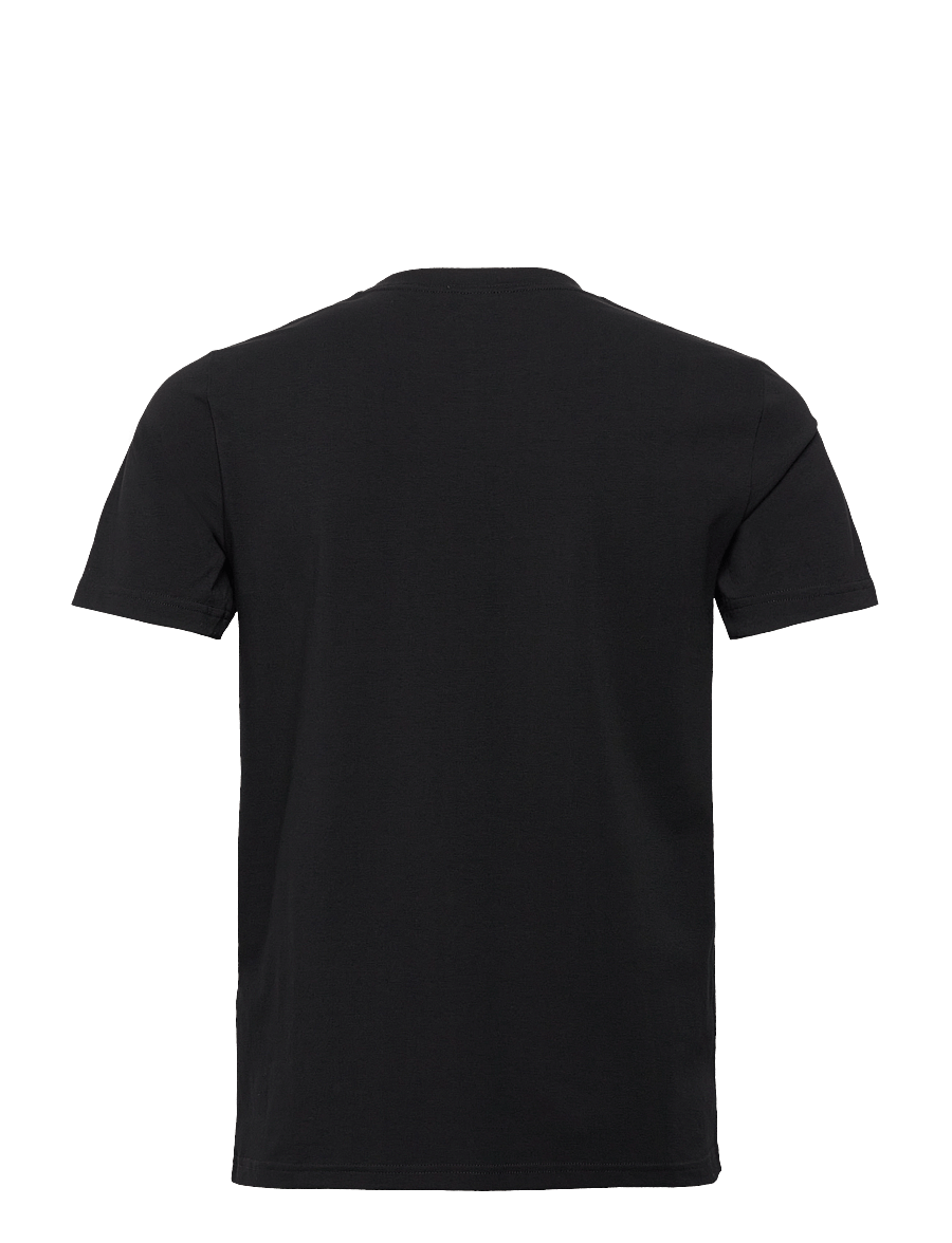 Filippa K - Stretch Cotton Tee - kortärmade t-shirts - black - 1