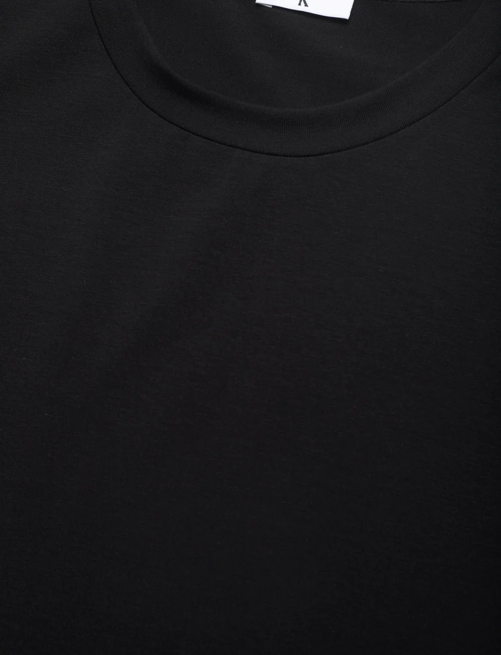 Filippa K - Stretch Cotton Tee - t-shirts - black - 2