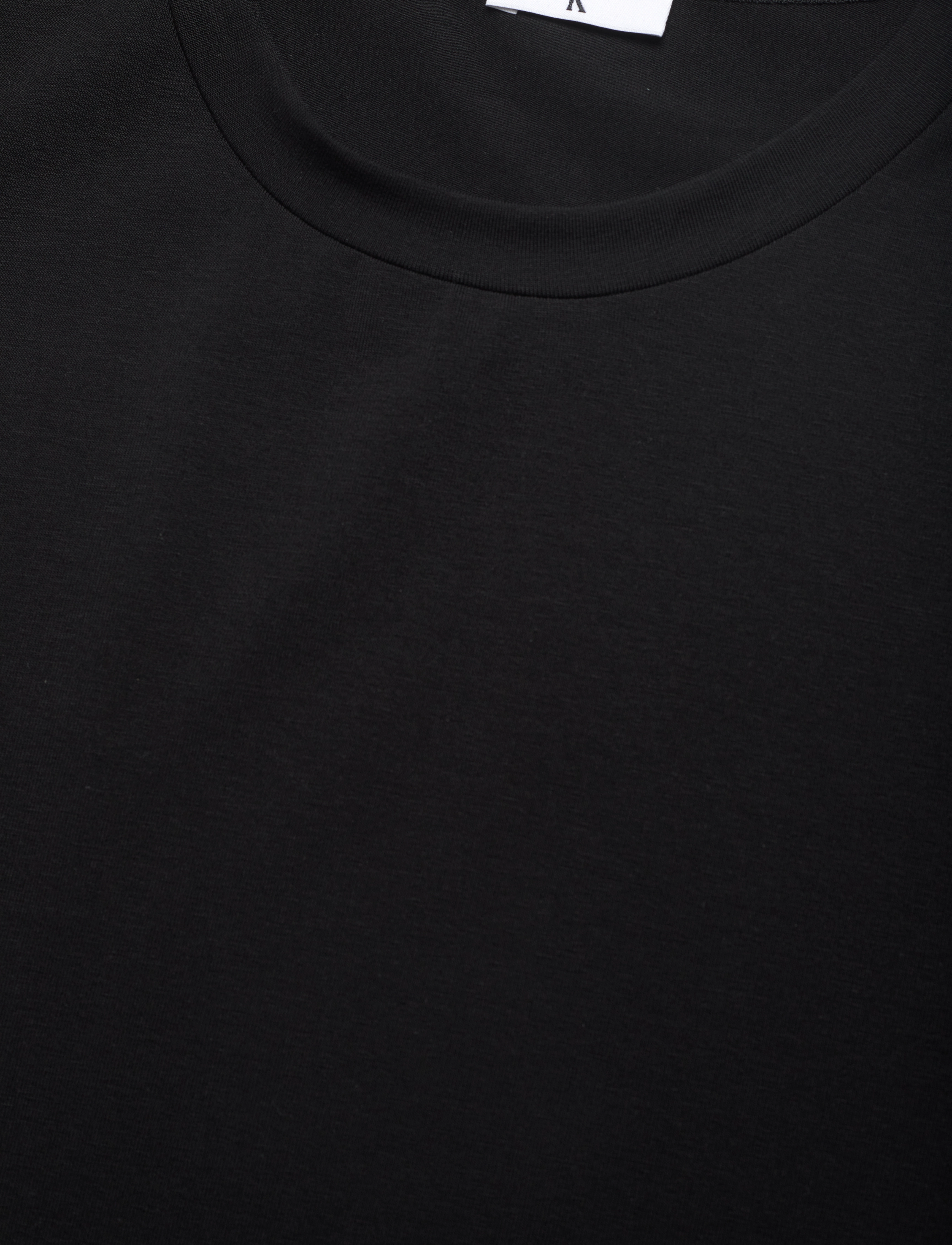 Filippa K - Stretch Cotton Tee - kortärmade t-shirts - black - 2